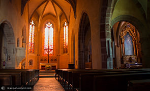 Intérieur de l’église de Saint-Côme-d’Olt